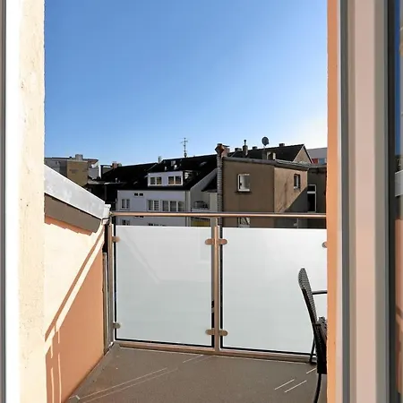 Apartmán *city, Naehe Hbf, Kingsizebetten, Fitnessecke*